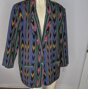 Vintage 80s Angelique blazer jacket
